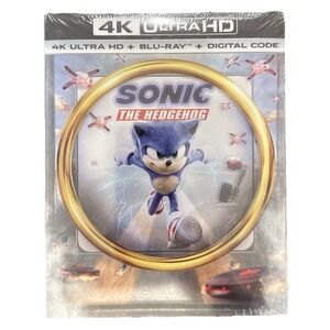 Sonic the‎ Hedgehog 4k + Blu Ray + Mini Steelbook (Limited Edition) (Brand New)